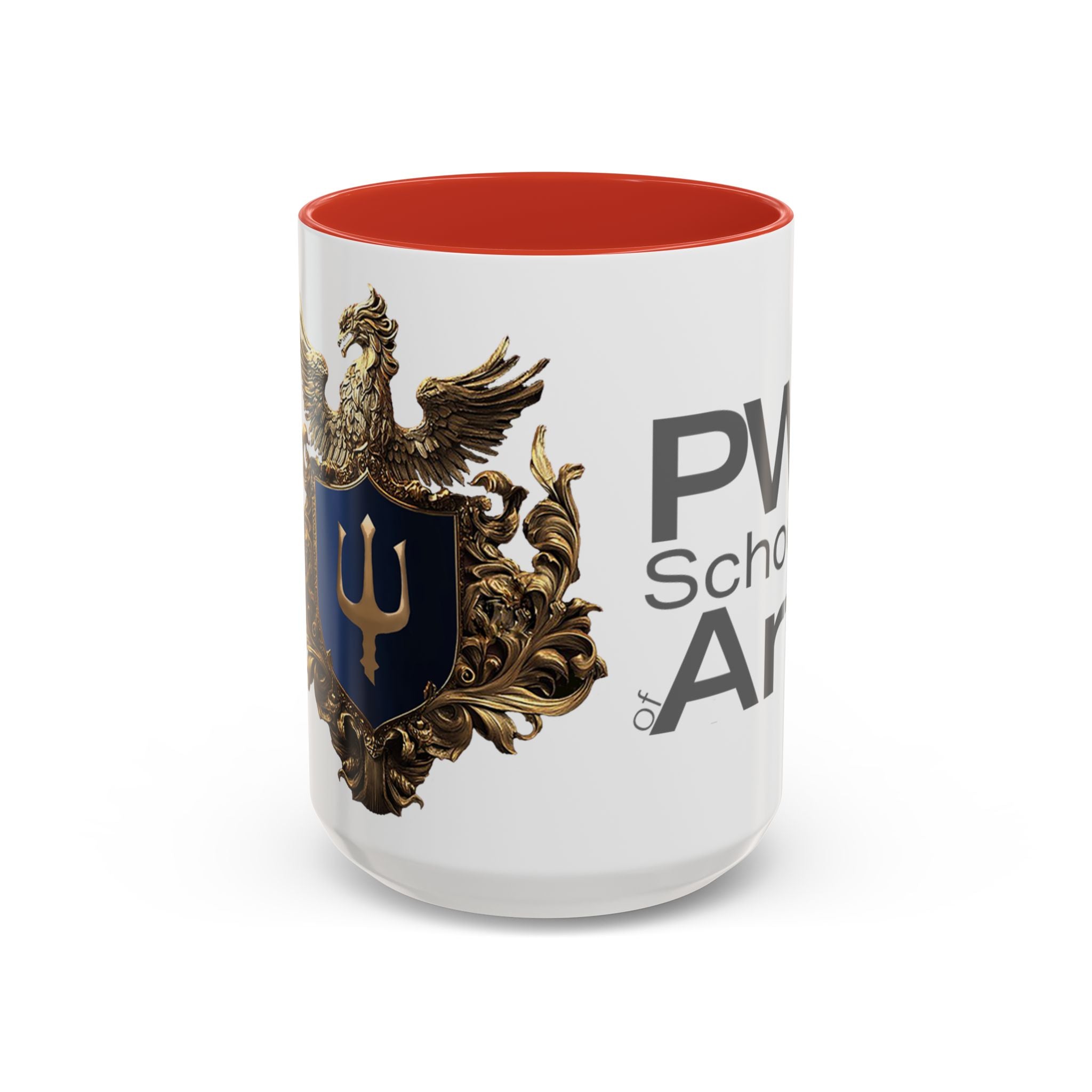 Art School Accent Coffee Mug - Unique 11 & 15oz Drinkware for Creatives