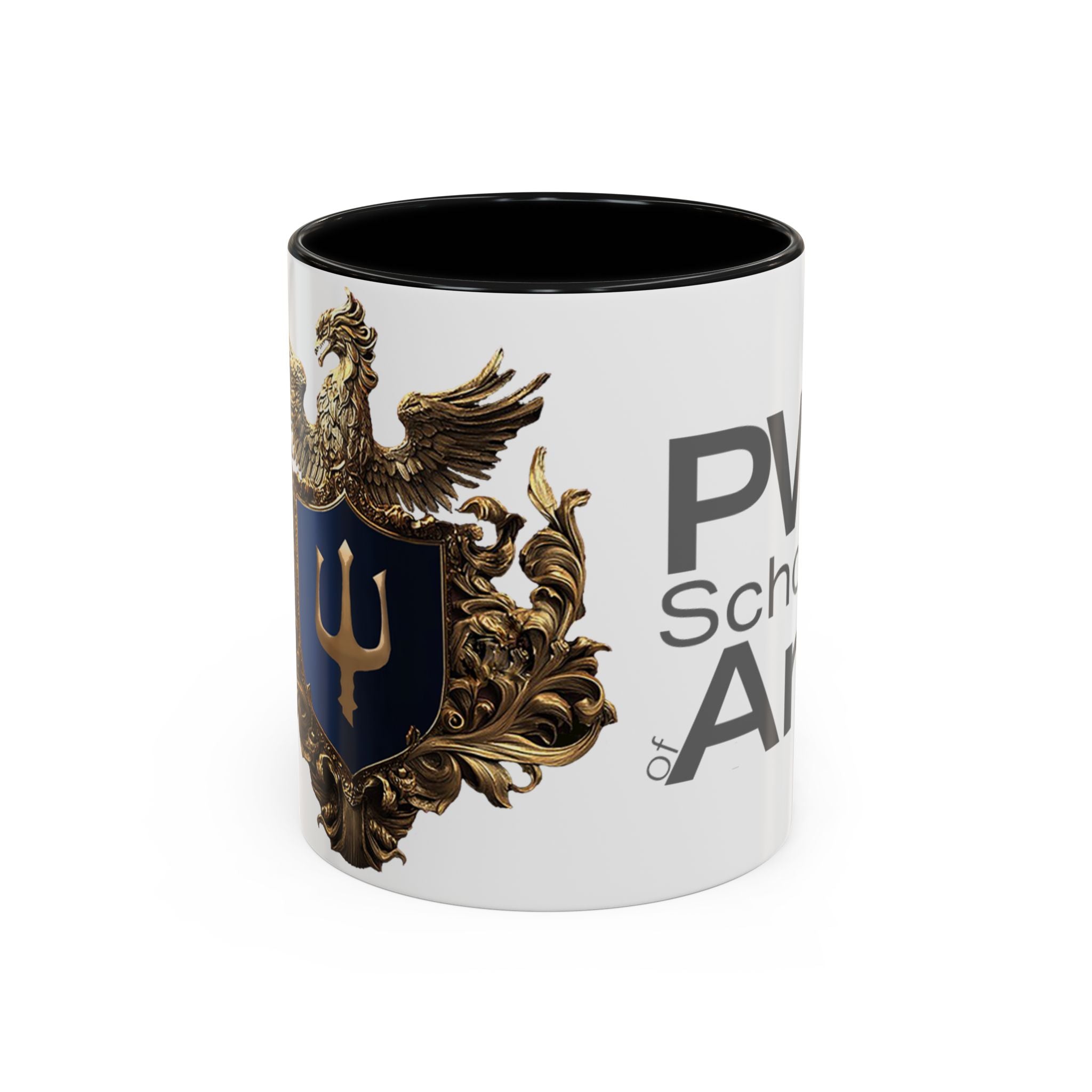 Art School Accent Coffee Mug - Unique 11 & 15oz Drinkware for Creatives