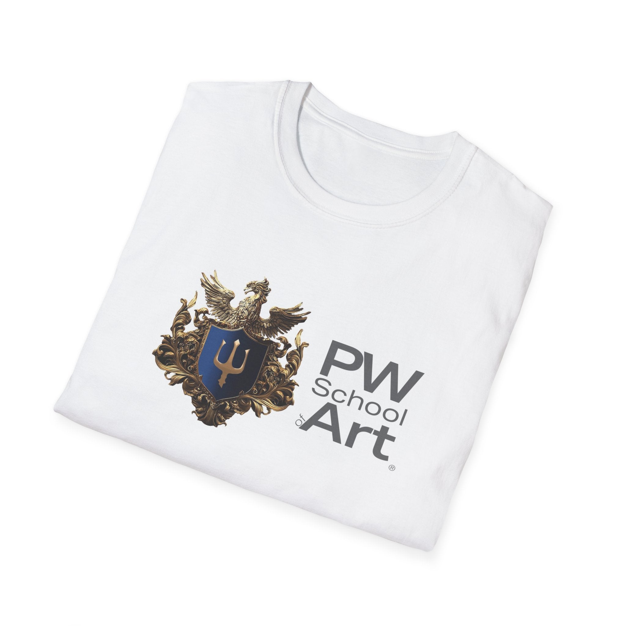 PW School of Art Unisex Softstyle T-Shirt - Comfortable & Stylish for Creative Minds
