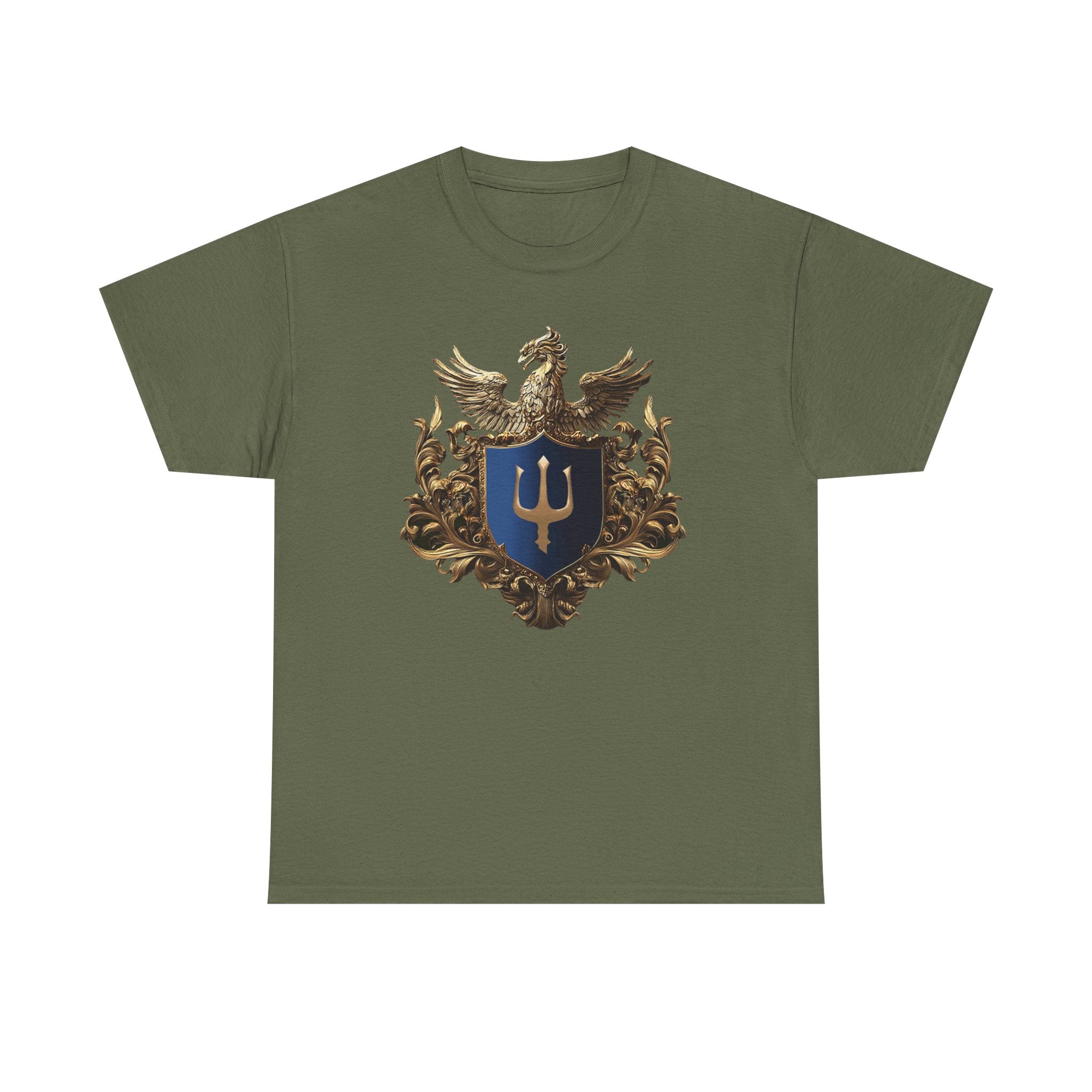 Heraldic Crest Unisex Heavy Cotton Tee