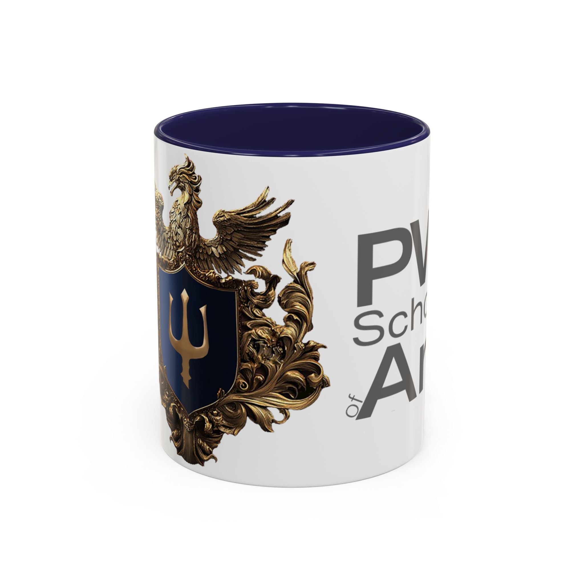 Art School Accent Coffee Mug - Unique 11 & 15oz Drinkware for Creatives