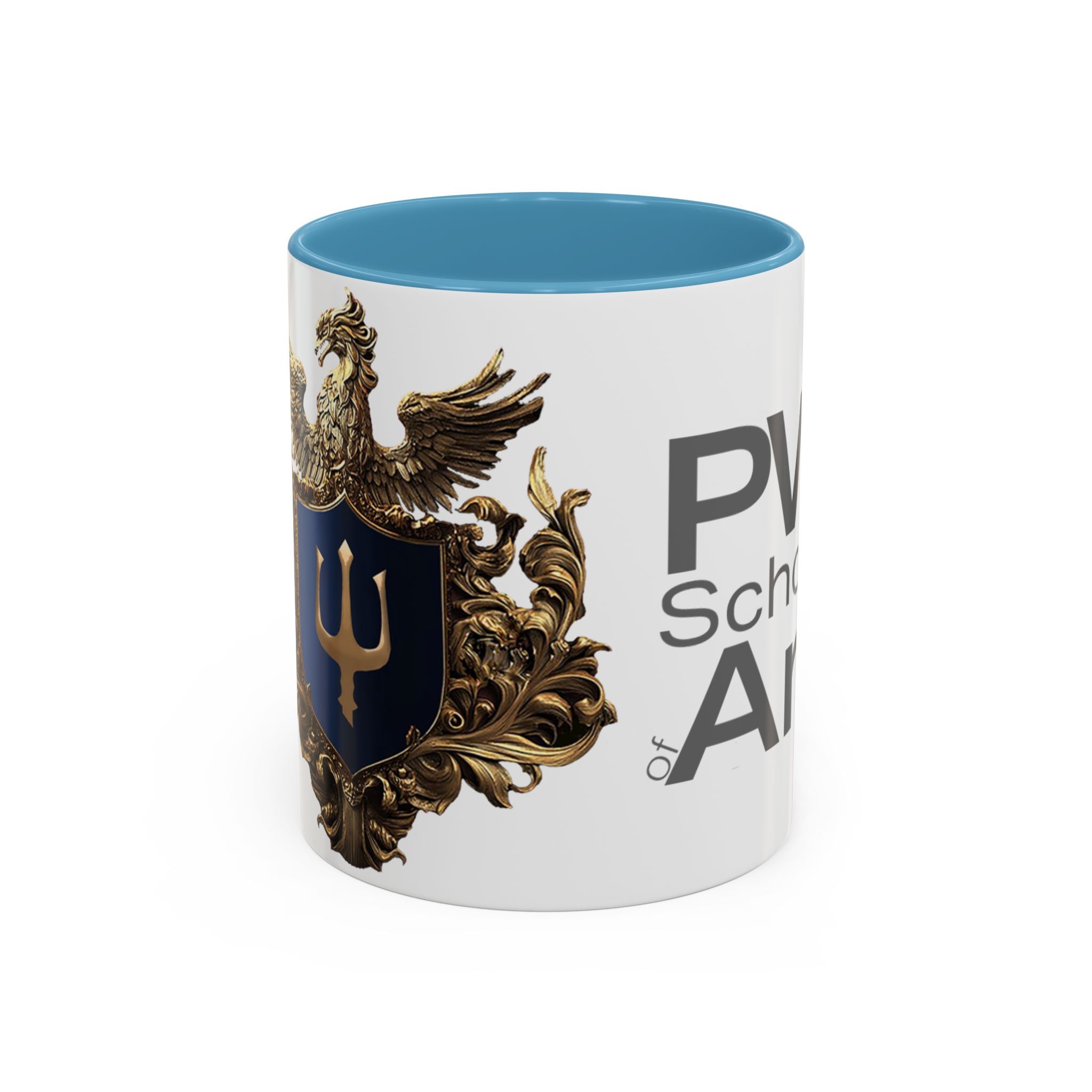 Art School Accent Coffee Mug - Unique 11 & 15oz Drinkware for Creatives