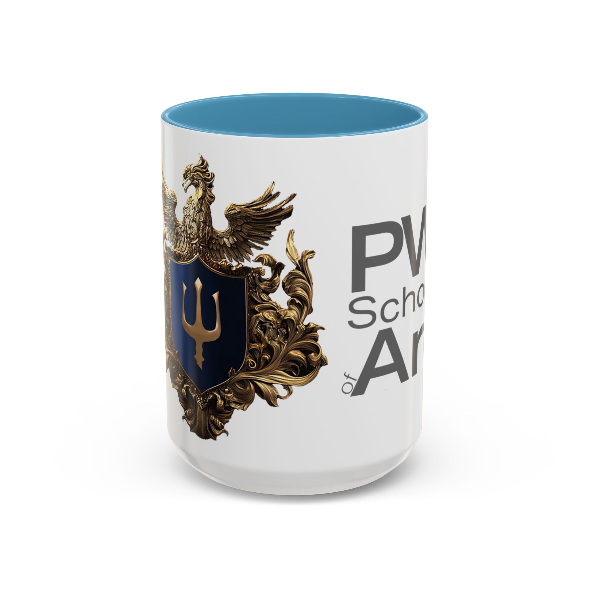 Art School Accent Coffee Mug - Unique 11 & 15oz Drinkware for Creatives