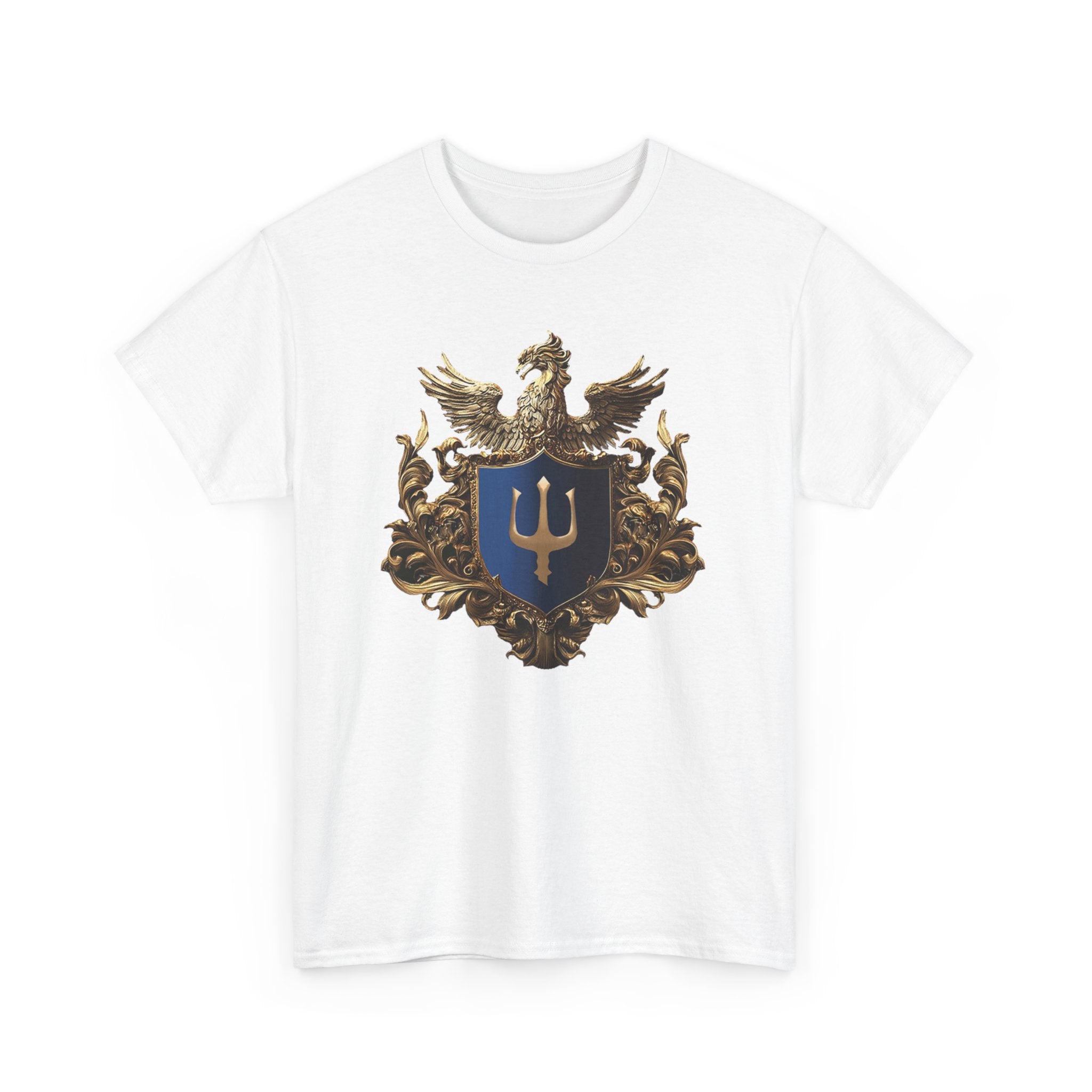Heraldic Crest Unisex Heavy Cotton Tee
