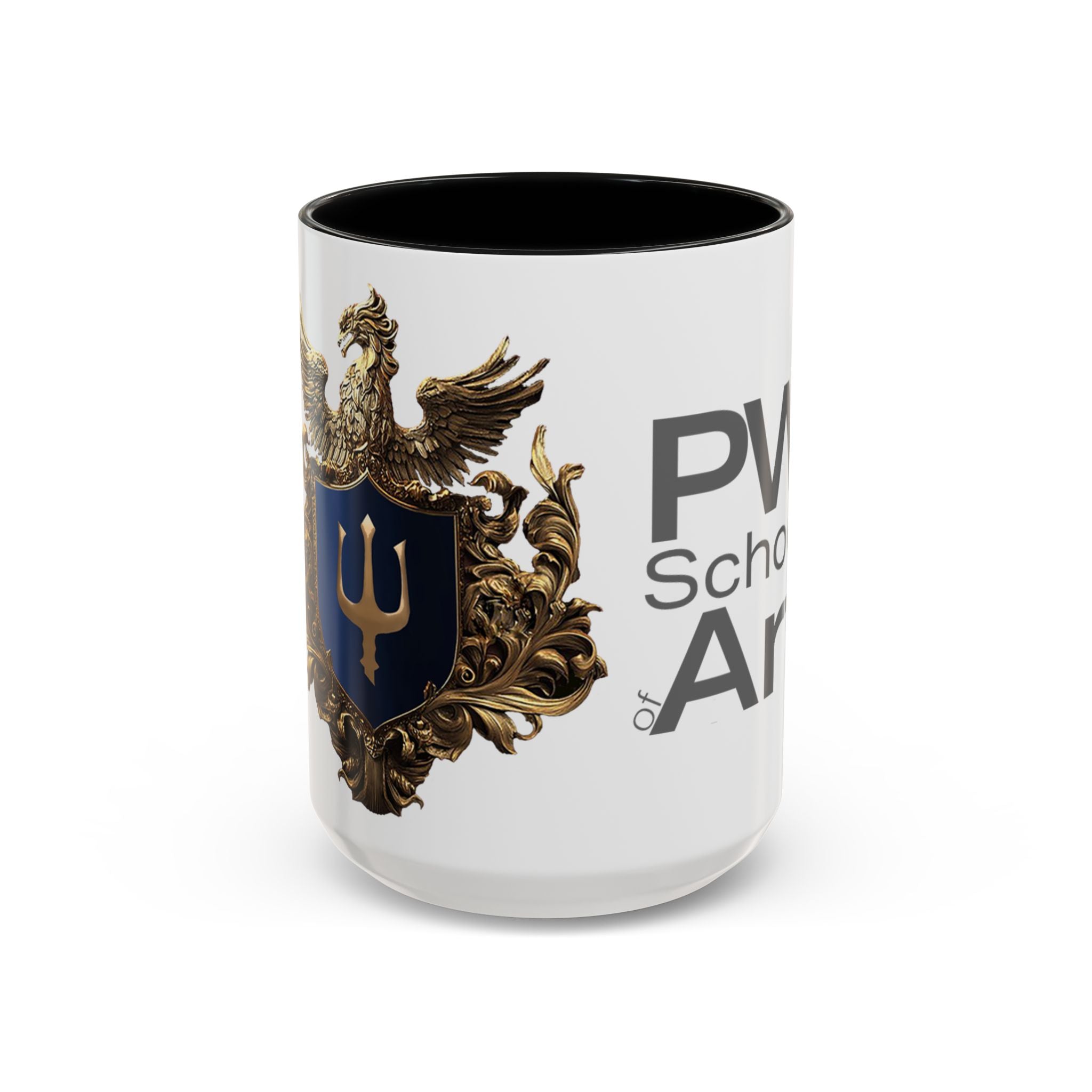 Art School Accent Coffee Mug - Unique 11 & 15oz Drinkware for Creatives