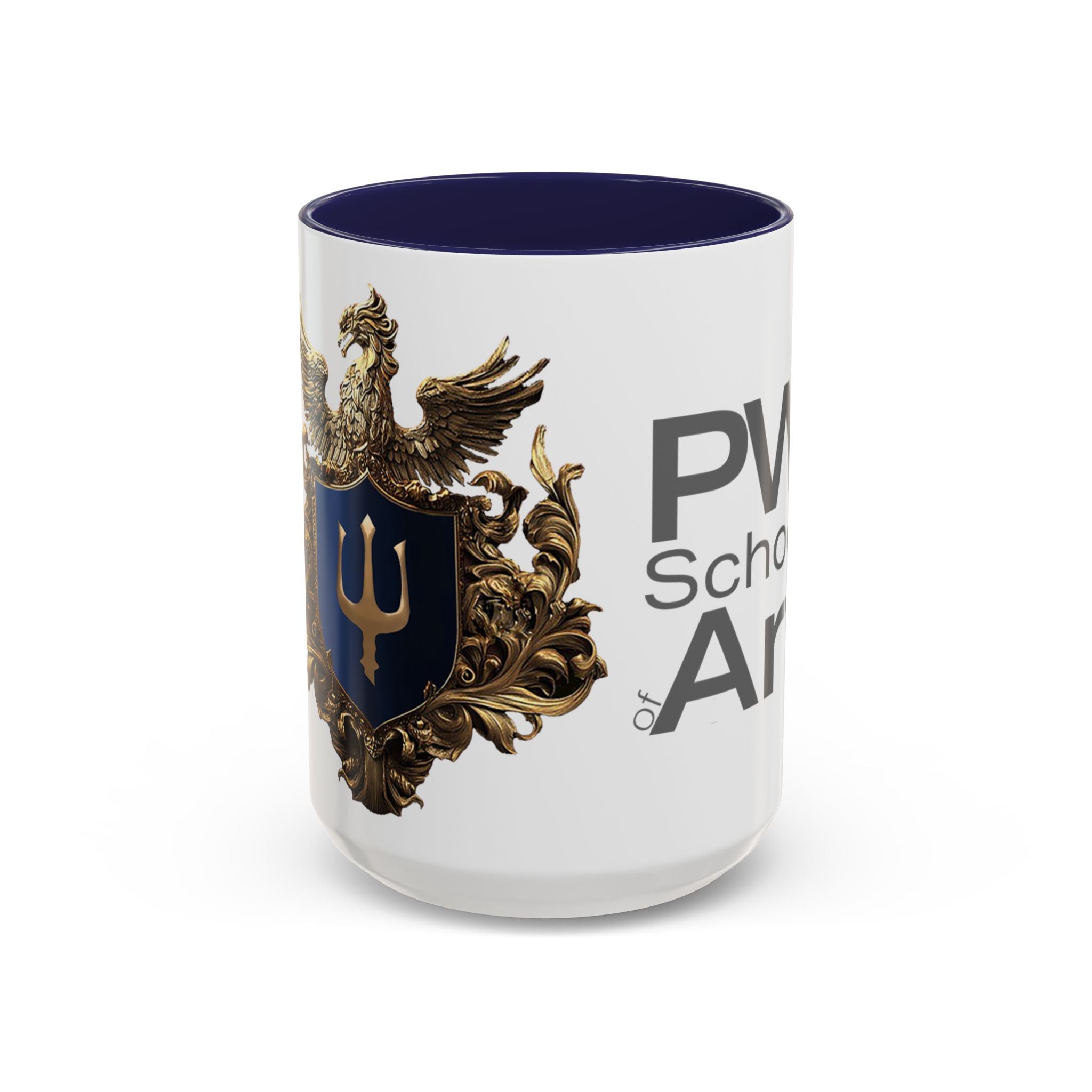 Art School Accent Coffee Mug - Unique 11 & 15oz Drinkware for Creatives