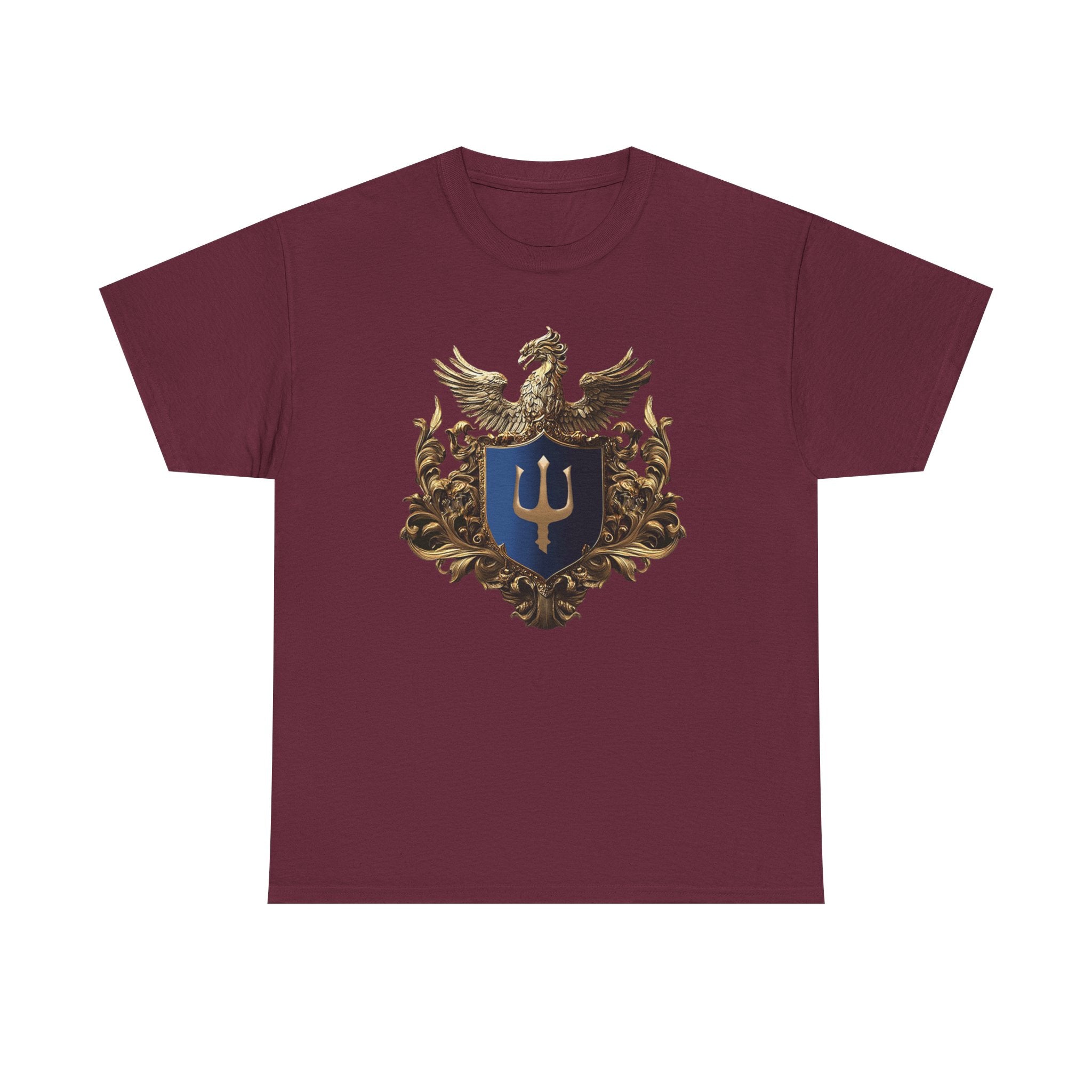 Heraldic Crest Unisex Heavy Cotton Tee
