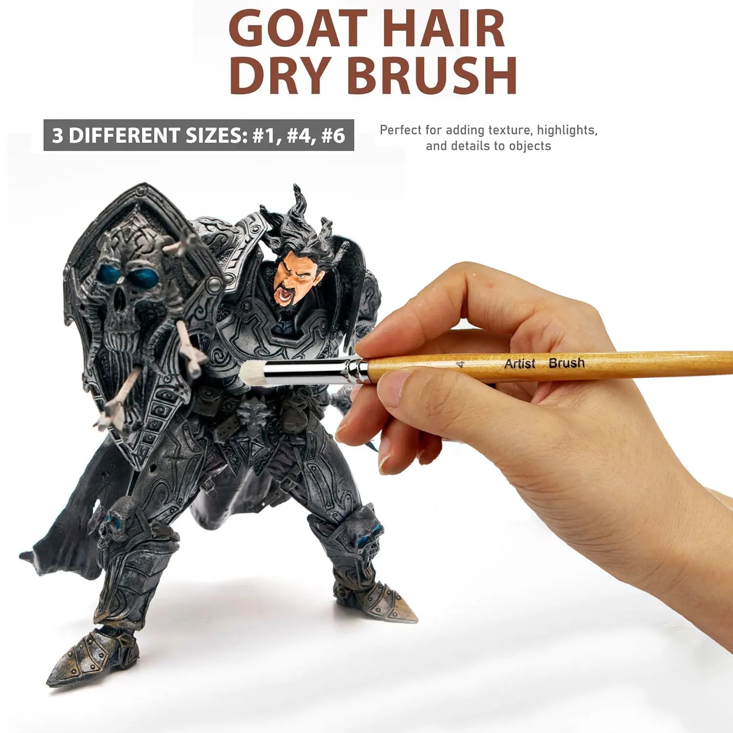 Miniature Paint Brushes Set