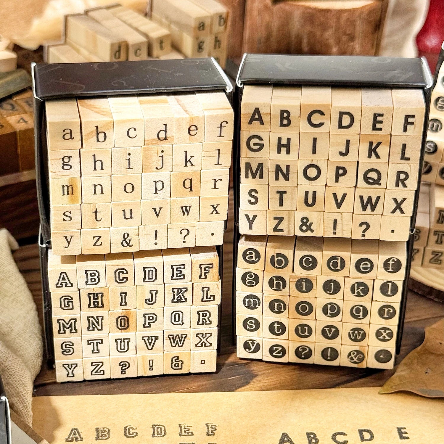 30 Pcs Symbols Retro  A-Z Letters (English)