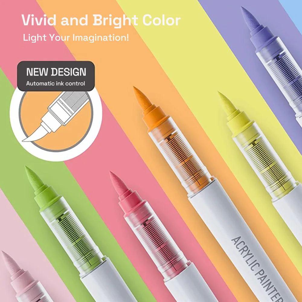Ink Control Acrylic Paint Markers