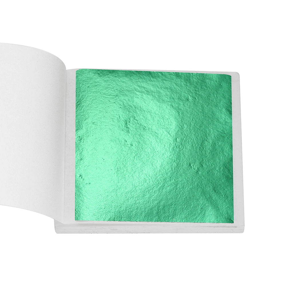 100-200sheets Imitation Gold Foil Paper Leaf