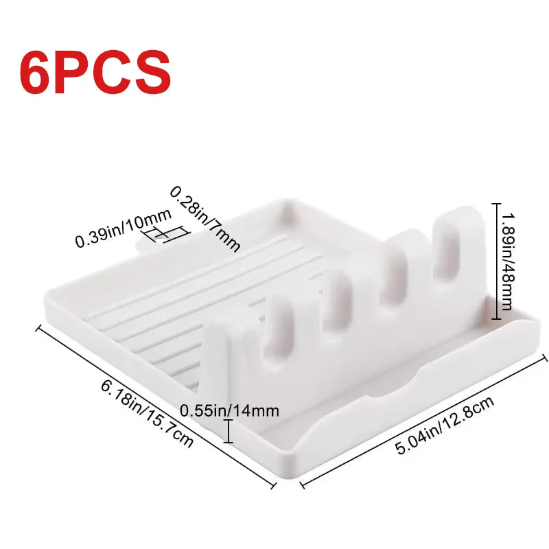 1/2/6/Pc Paint Brush Rest Holder