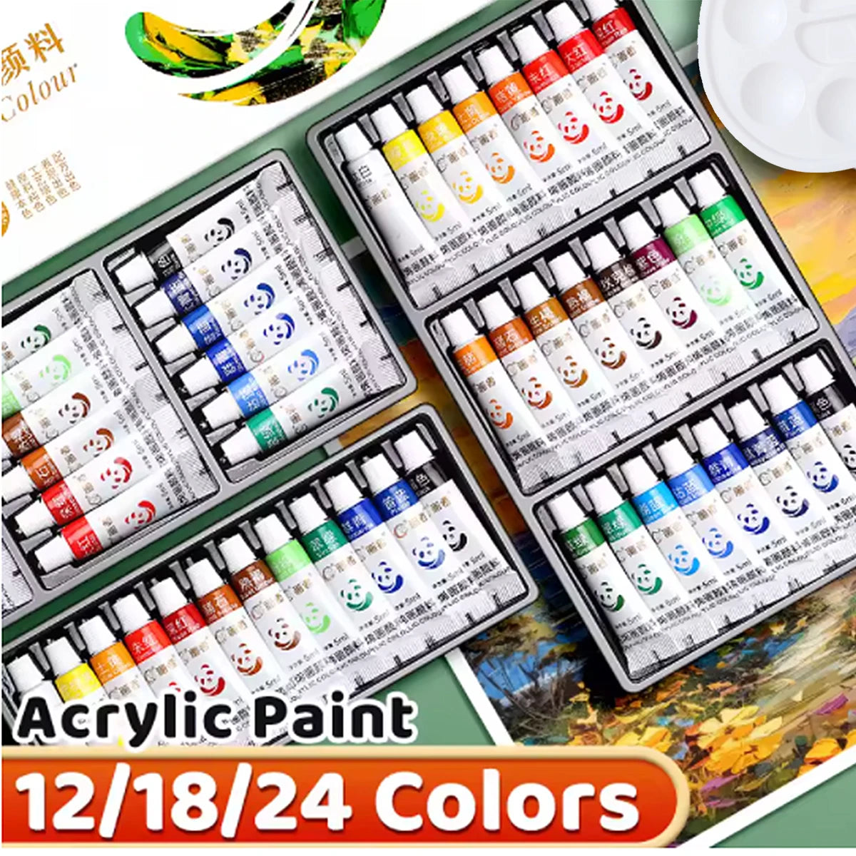 Acrylic Paint Set of 5ml