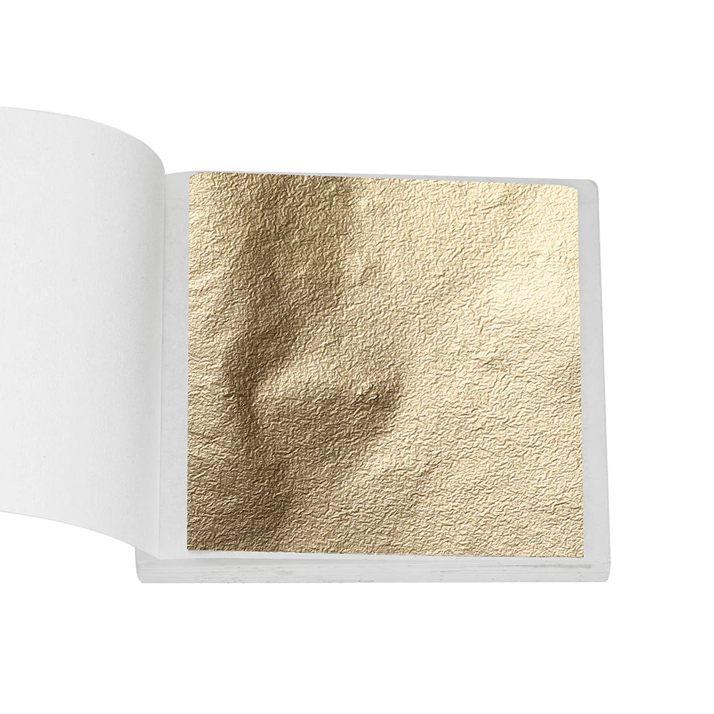 100-200sheets Imitation Gold Foil Paper Leaf