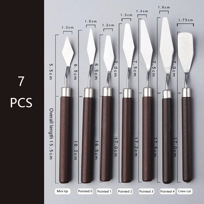 Stainless Steel Oil Palette Knife