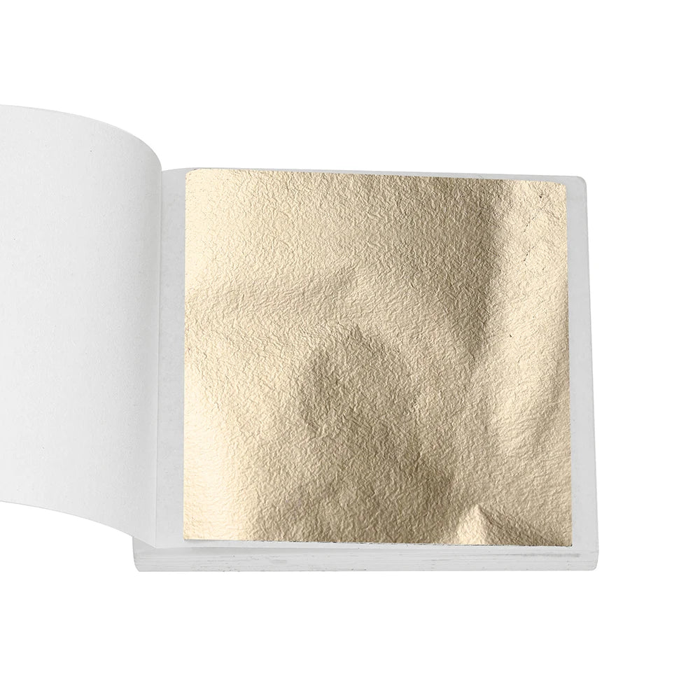 100-200sheets Imitation Gold Foil Paper Leaf