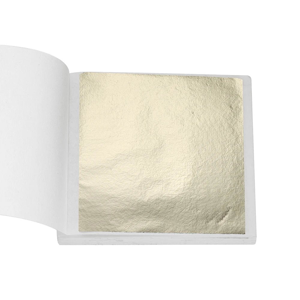 100-200sheets Imitation Gold Foil Paper Leaf