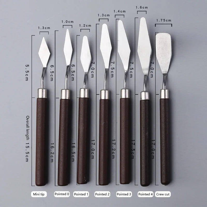 Stainless Steel Oil Palette Knife